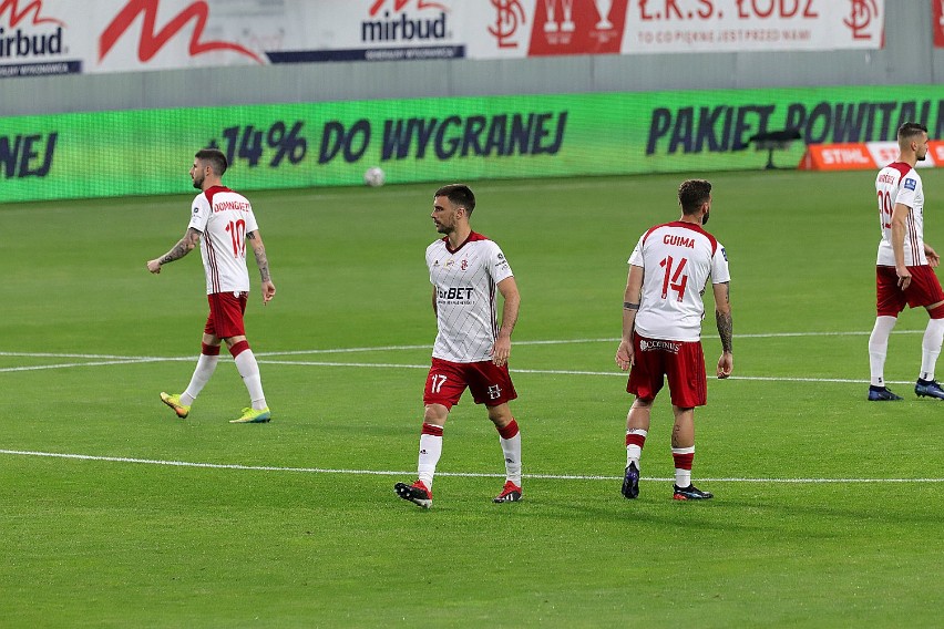 Tak ŁKS Łódź przegrał z Jagiellonią Białystok 0:3