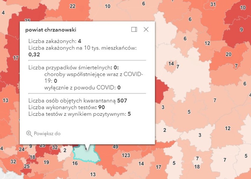 Koronawirus, raport 7 maja 2021. Ponad 6 tys. zakażeń w Polsce. Mniej zakażeń także w Oświęcimiu, Chrzanowie, Olkuszu i Wadowicach