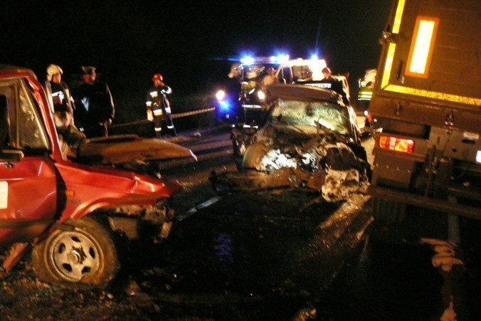 Wypadek na obwodnicy Sompolna