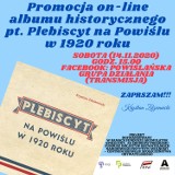 Promocja najnowszego albumu "Plebiscyt na Powiślu w 1920 roku" odbędzie się online