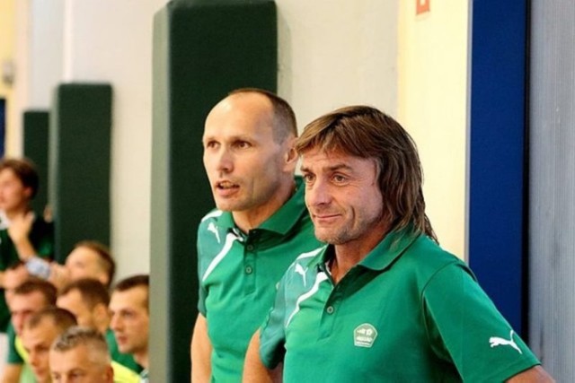 Adam Kryger (po prawej) z optymizmem patrzy na zbliżający się turniej UEFA Futsal Cup