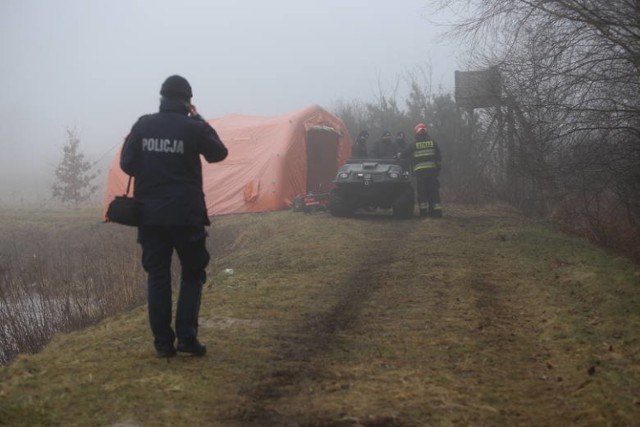 Miejsce katastrofy helikoptera, w którym zginął 54-letni pilot z Krakowa