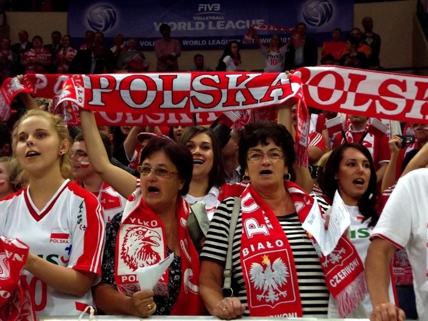 Polscy kibice jak zwykle nie zawiedli siatkarzy