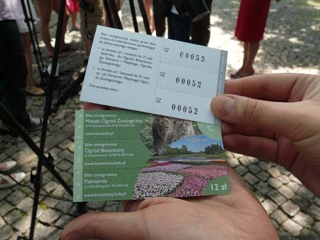 Jeden bilet do ogrodu botanicznego, palmiarni i zoo w Łodzi