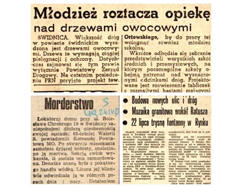 Tym żyła Świdnica w latach 70. i 80. Zobacz wycinki z Gazety Robotniczej