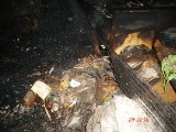 Pożar w Mońkach. Palił się garaż [zdjęcie]