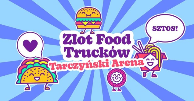 Kulinarne miasteczko stanie przy stadionie Tarczyński Arena. Food trucki będą karmić mieszkańców Wrocławia przez trzy dni od 8 do 10 kwietnia