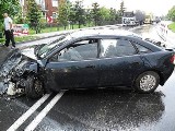 Wypadek w Zbydniowie. Ranny został kierowca [ZDJĘCIA]