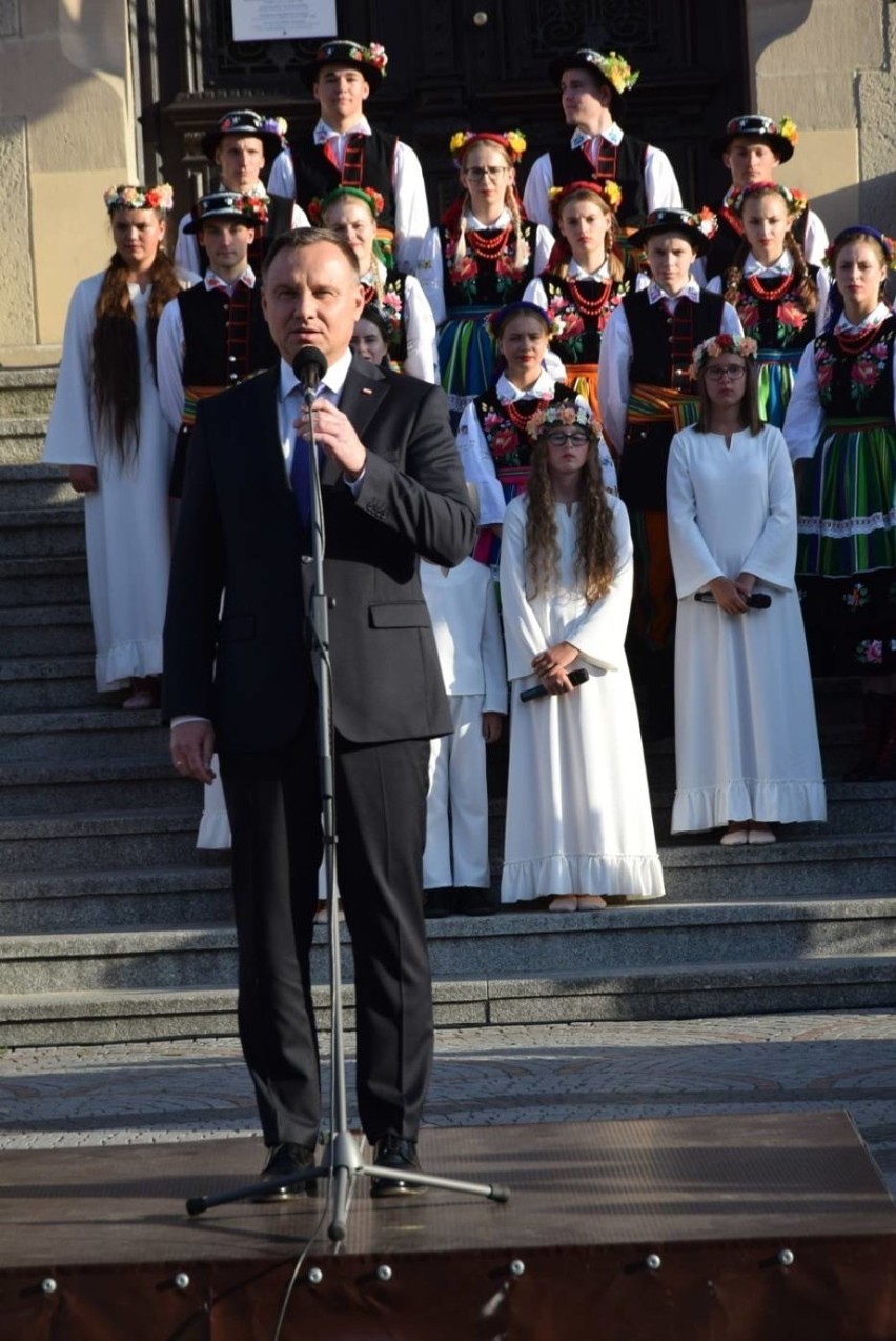 Prezydent Andrzej Duda w Krotoszynie