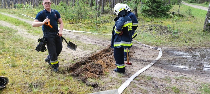 Wolsztyn: Strażacy przeprowadzili zajęcia dla słuchaczy kursu podstawowego