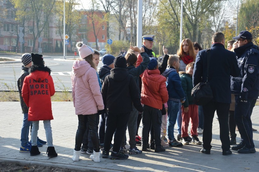 Podsumowanie budowy nowego ronda w Piotrkowie z akcją...