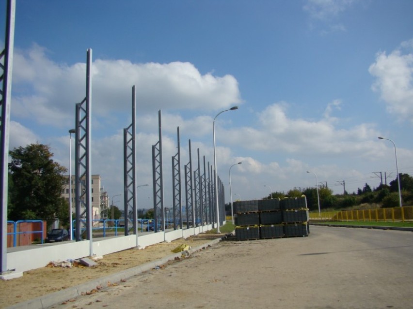 Budowa ulicy Szlak Bursztynowy w Kaliszu
