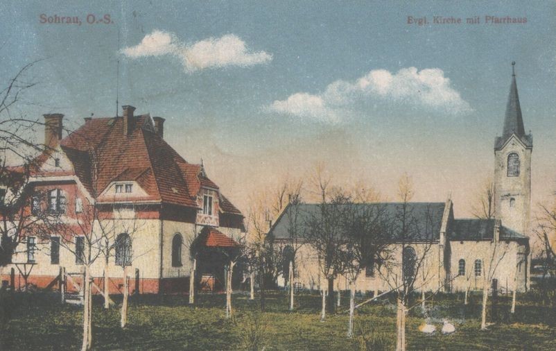 Piękne centrum Żor na starych pocztówkach z miejskiego muzeum