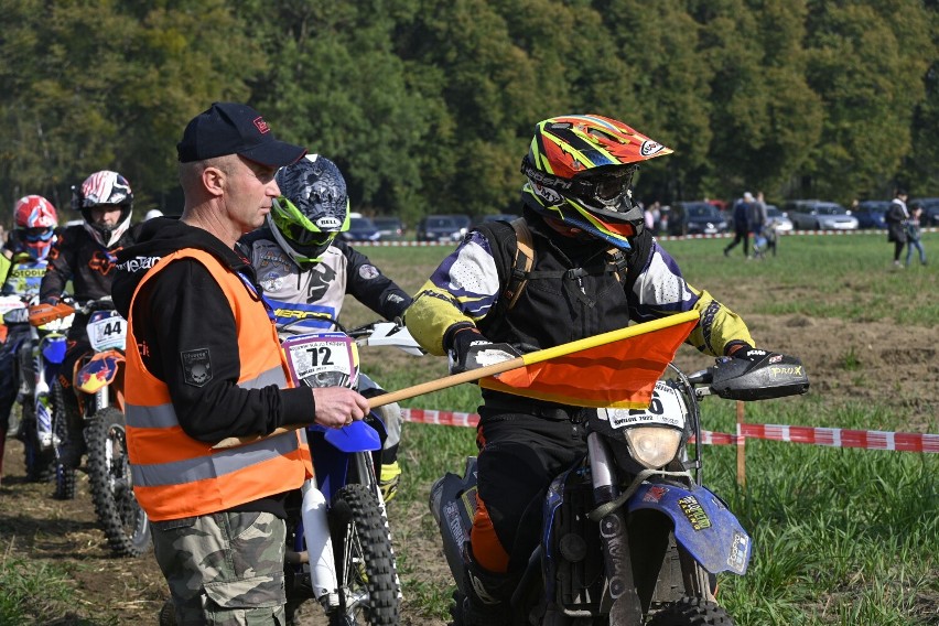 Tak było 8.10.2022 r. podczas XII Kociewskiego Rajdu Enduro...