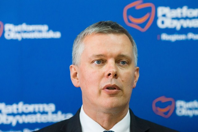 Tomasz Siemoniak, lider opolskiej listy KO.