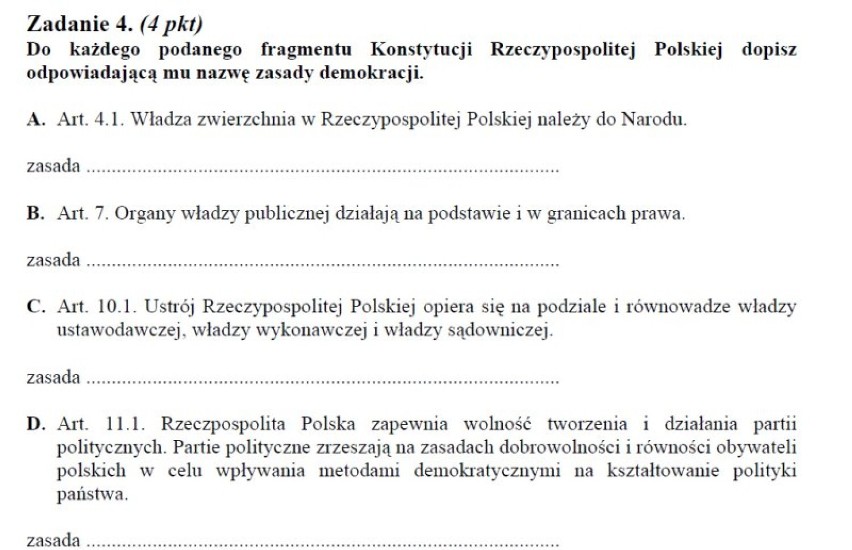 11 maja uczniowie napiszą maturę 2012 z WOS-u. Na naszej...