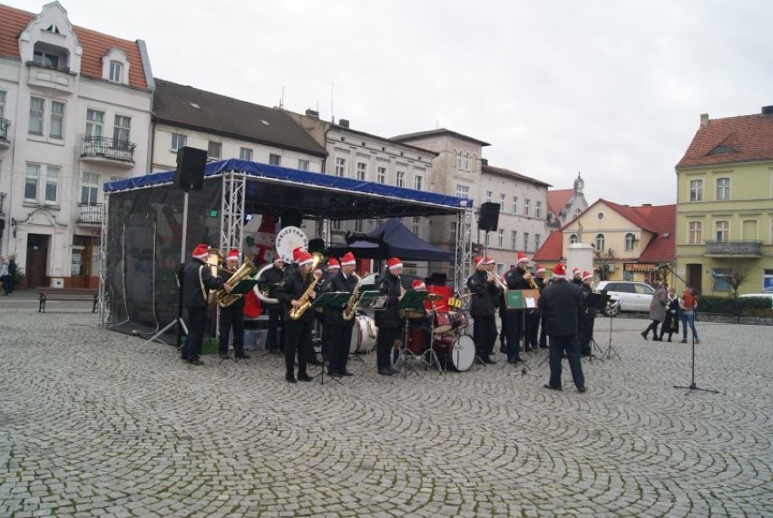 Mikołajki na śremskim rynku