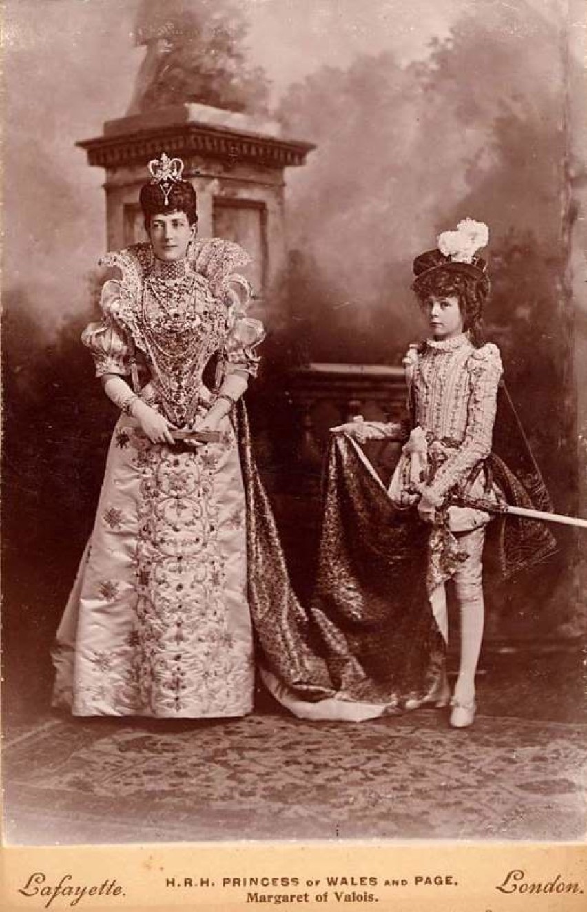 Aleksandra, wówczas księżna Walii, żona Edward VII,...