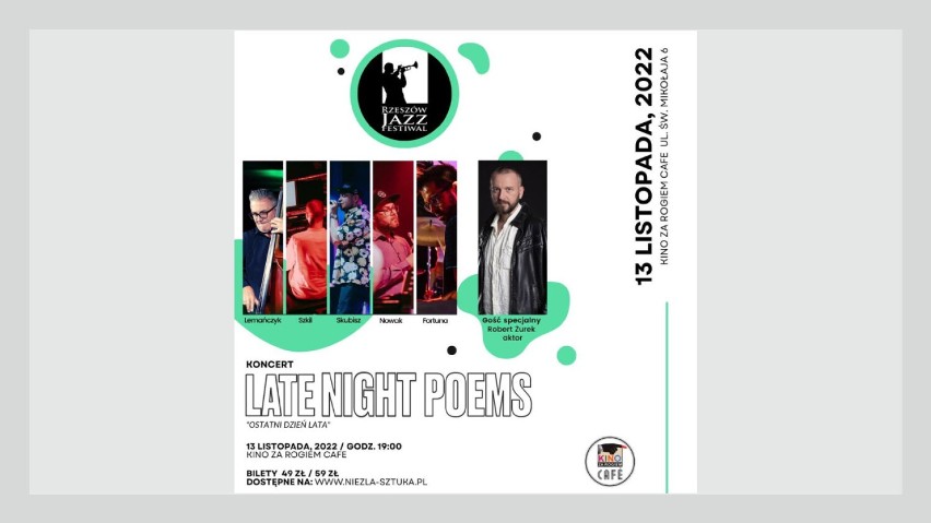Koncert premierowy promujący album winylowy Late Night Poems – Ostatni Dzień Lata już w niedzielę