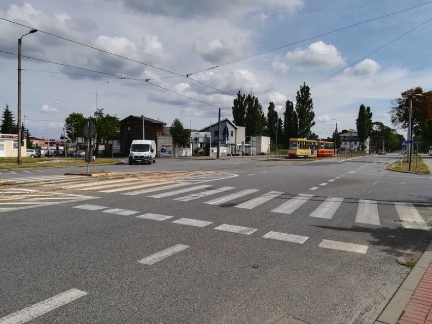 Skrzyżowanie ulic Warszawskiej/Sikorskiego/Nawrockiego