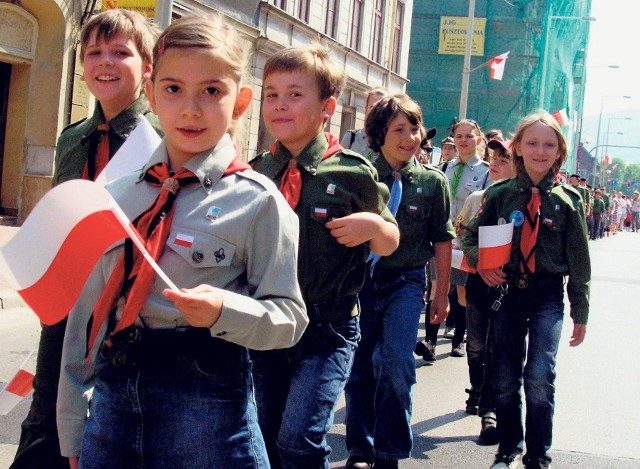 Święto 3 Maja w Bielsku-Białej miało dużą frekwencję