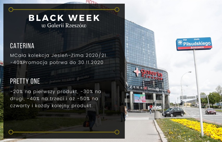 Black Week w Galerii Rzeszów. Takie promocje serwują od 28 listopada sklepy. Zobacz listę