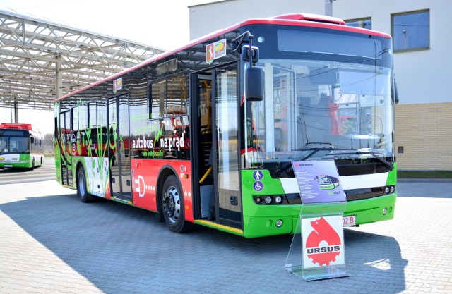 Elektryczny autobus z lubelskiego Ursusa