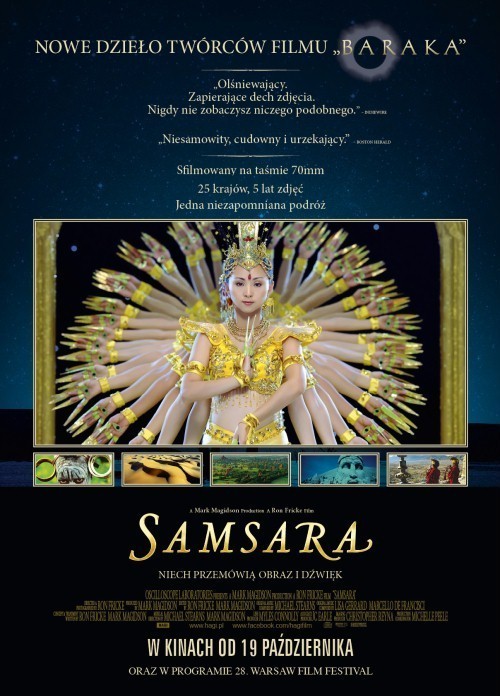 W ramach Kina Konesera w Bełchatowie będzie można zobaczyć film Samsara