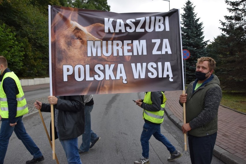 Protest rolników w Żukowie