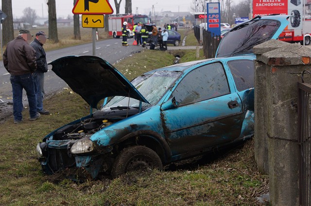 Wypadek w Jastrzębnikach