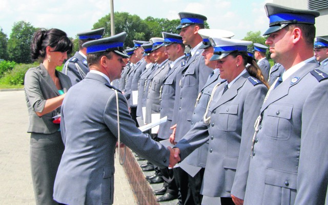 Awanse na wyższe stopnie otrzymało 124 policjantów