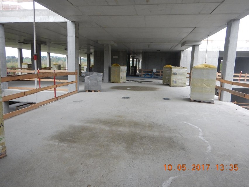 Budowa szpitala w Żywcu. Najnowsze zdjęcia z placu budowy