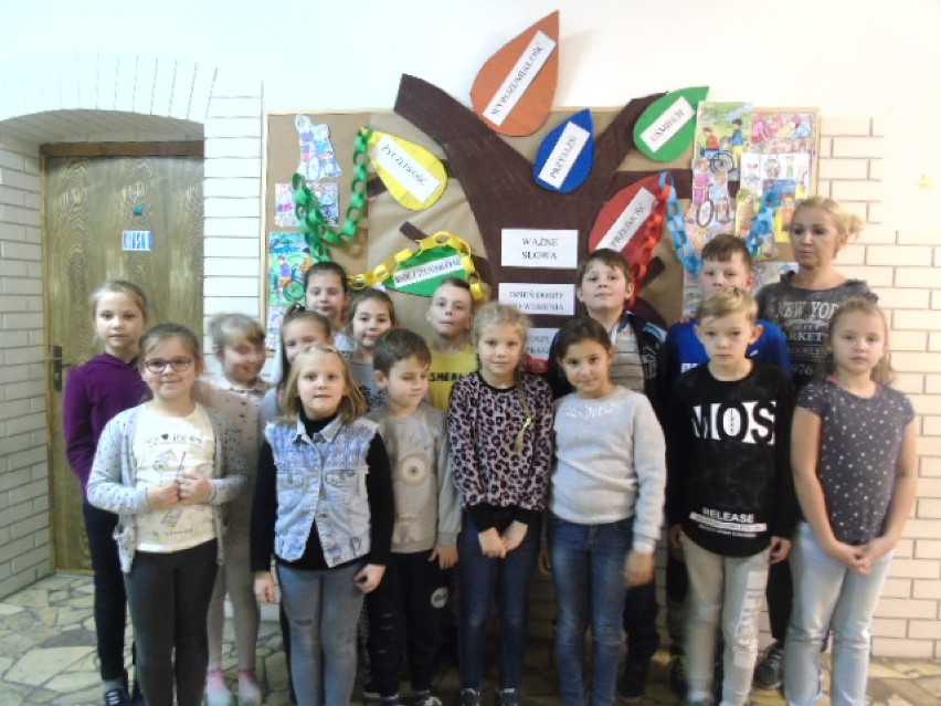 Życzliwość była tematem przewodnim szkolnej akcji w Liskowie