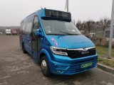 Kartuzy. Na trasach regionalnych testowany jest pierwszy elektryczny minibus