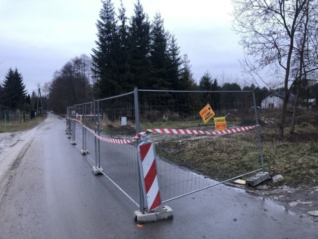 Płot odgradzający fragment ulicy Kończyckiej stał od początku lutego, właściciel działki zdemontował go w pierwszych dniach marca.