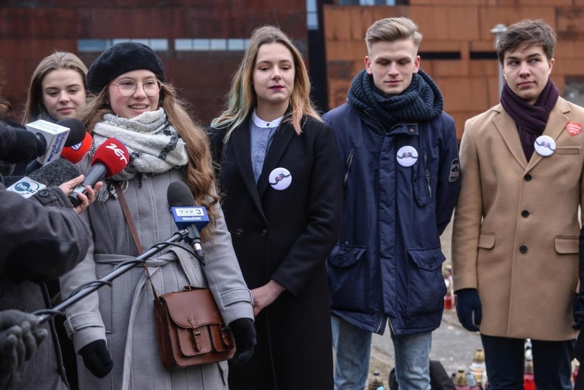 05.02.2019 Gdańsk. Na placu Solidarności odbyła się...