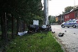 Zabrze: Wypadek motocyklisty w Makoszowach [ZDJĘCIA]. Nie żyje 29-latek. Jechał pijany?