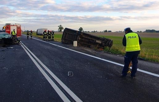 Wypadek w Browinie koło Torunia. DK 91 zablokowana