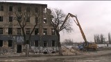 Zaczęło się wyburzanie na Wolnych Torach [ZDJĘCIA, WIDEO]