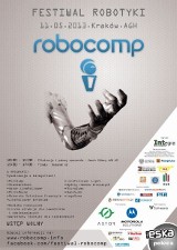 W sobotę na AGH wielkie święto robotów - &quot;Robocomp 2013&quot;