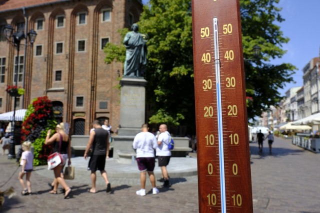 Za nami najprawdopodobniej najcieplejszy – jak dotąd - dzień tego lata w Toruniu
