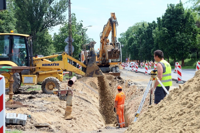 Kolejny etap przebudowy Al. Racławickich. Zamkną część ulicy Długosza