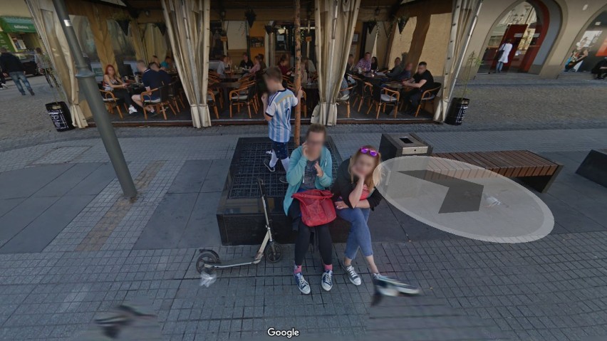 Gliwiczanie na Google Street View