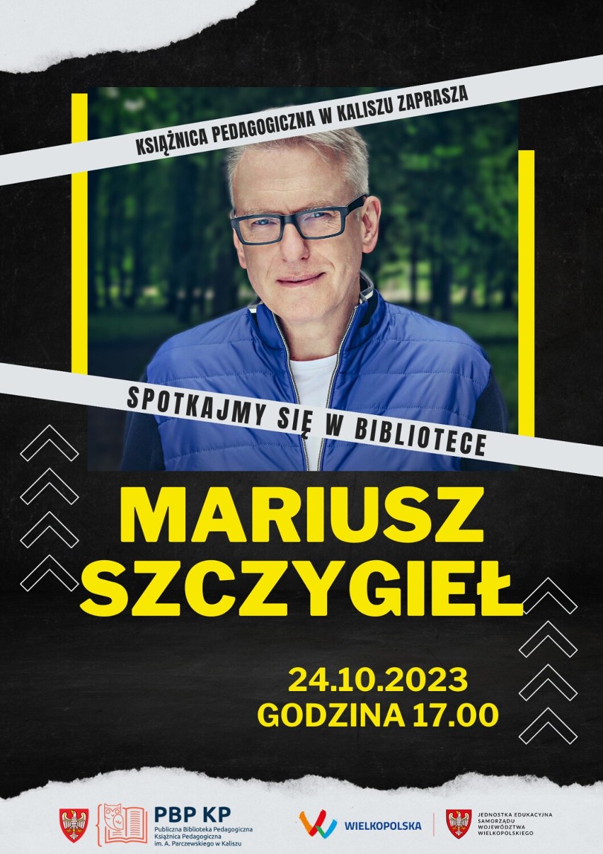 Spotkanie z Mariuszem Szczygłem w Książnicy Pedagogicznej w Kaliszu