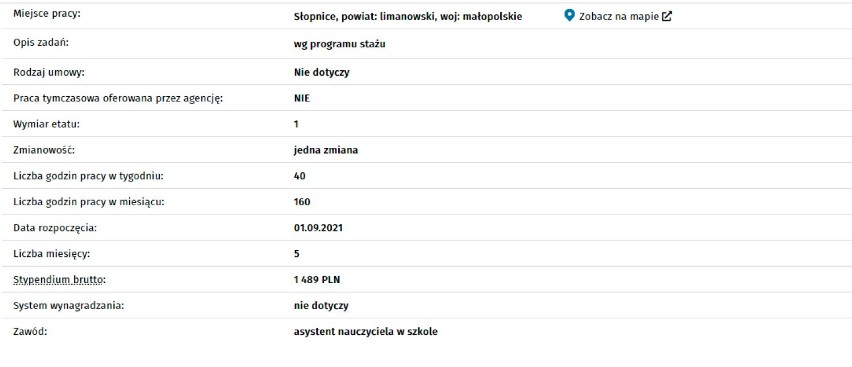 ASYSTENT NAUCZYCIELA W SZKOLE 
Numer: S t P r / 2 1 / 1 6 9...