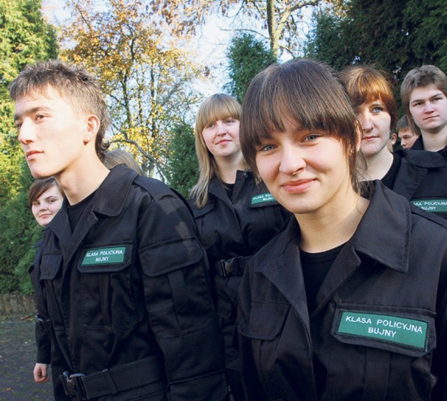 Klasa policyjna istnieje m.in. w ZSR w Bujnach