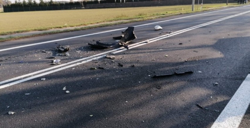  Śmiertelny wypadek na drodze krajowej nr 11. Nie żyje 77-letni kierowca