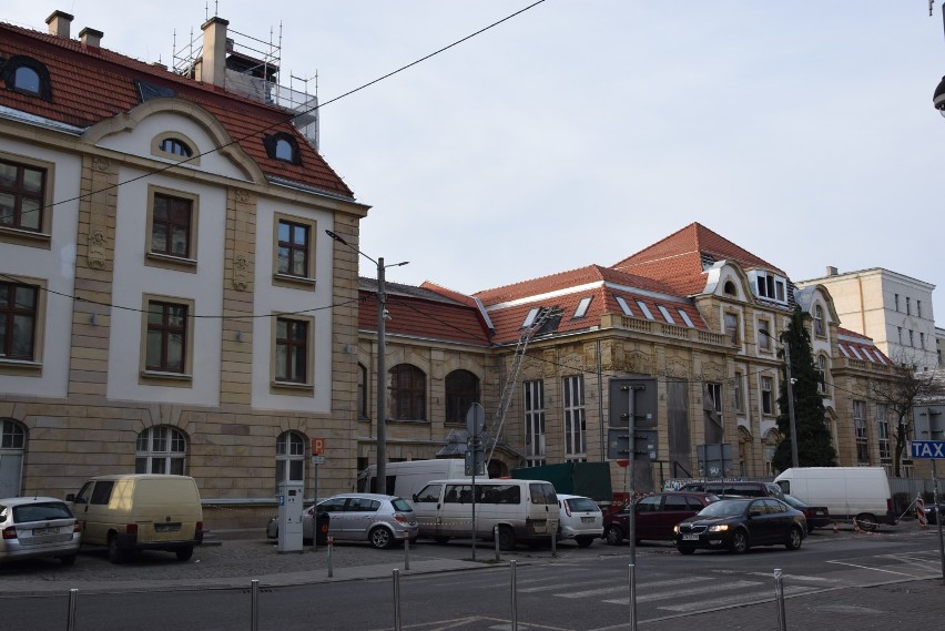Stary dworzec w Katowicach w remoncie