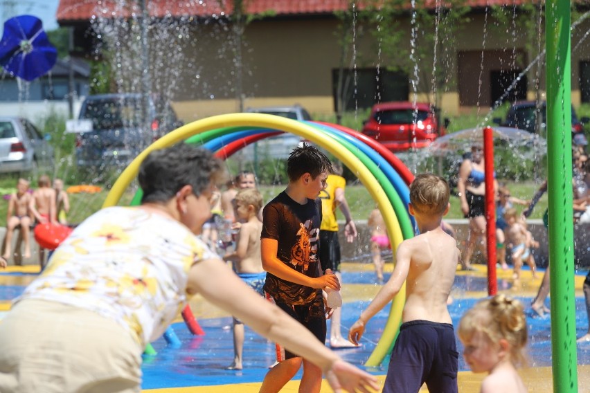 Wodny plac zabaw w Piotrowicach 1 lipca