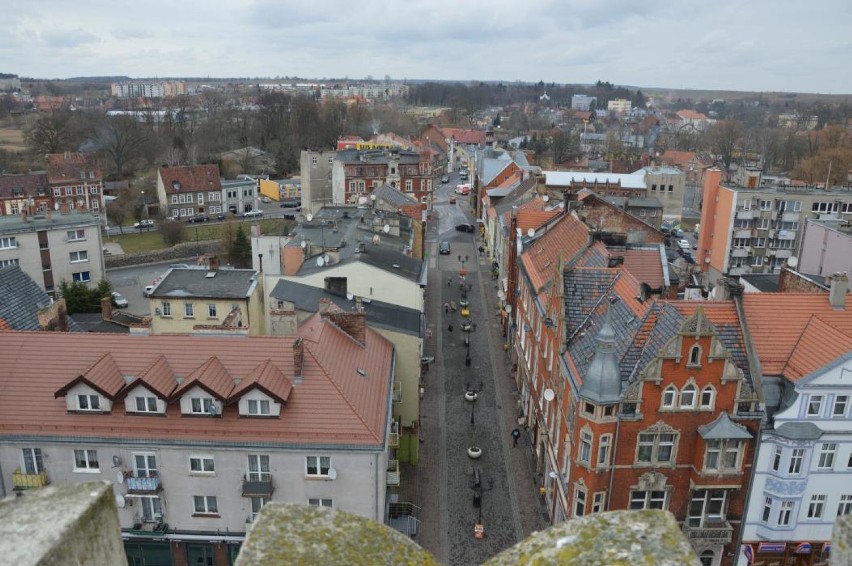 Panorama miasta z wieży ratuszowej